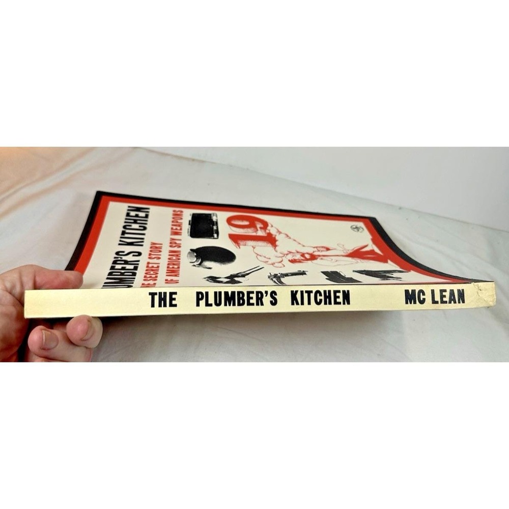 Vtg 1975 The Plumber's Kitchen: The Secret Story of American Spy Weapons 1st Ed - Picture 9 of 12